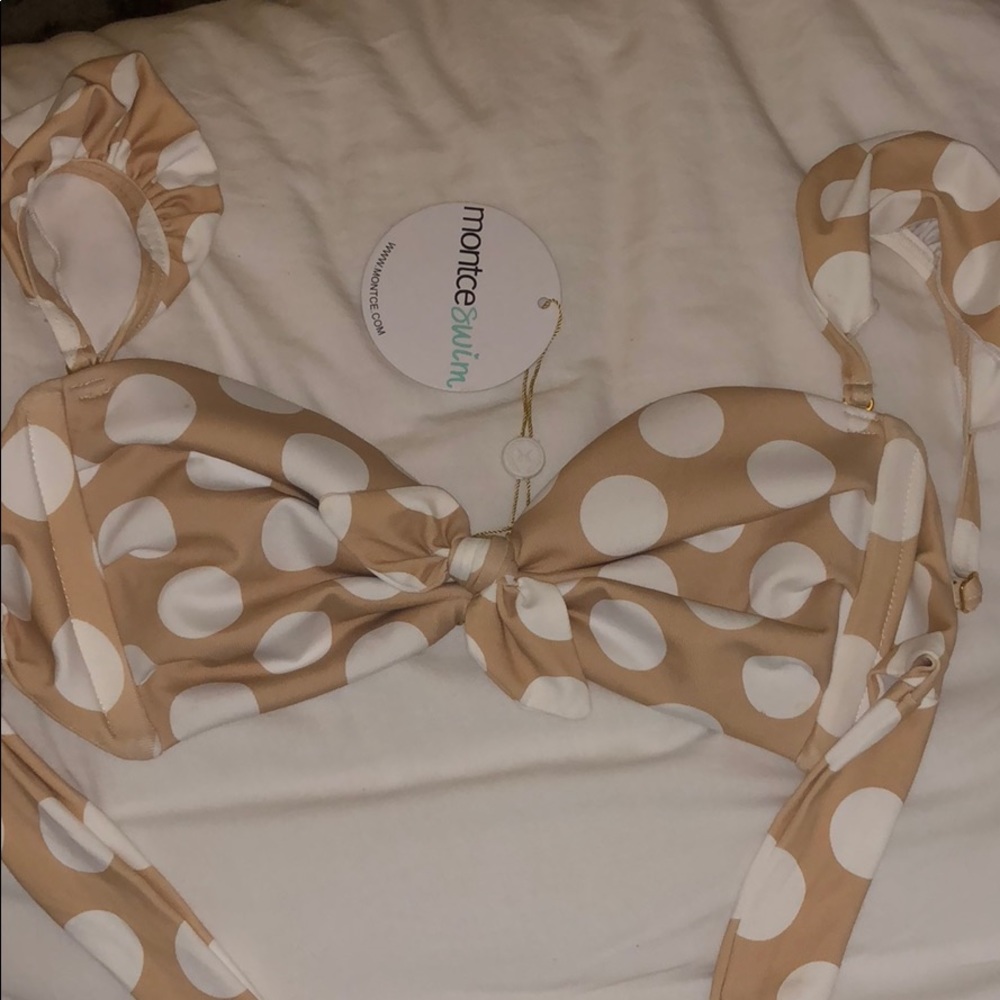 NEW WITH TAGS montce bikini top
